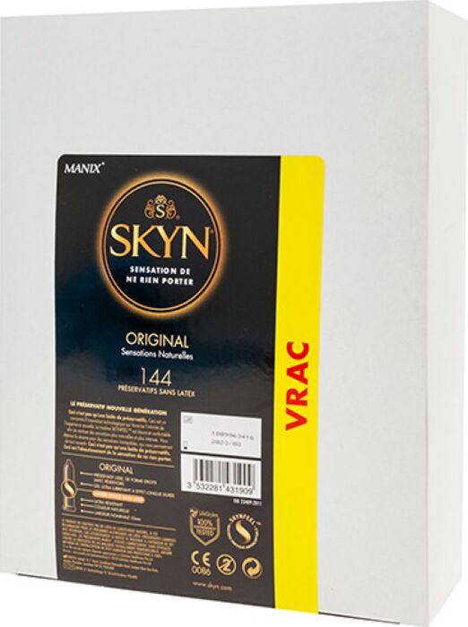 Preservativos Manix Skyn original 144 unidades