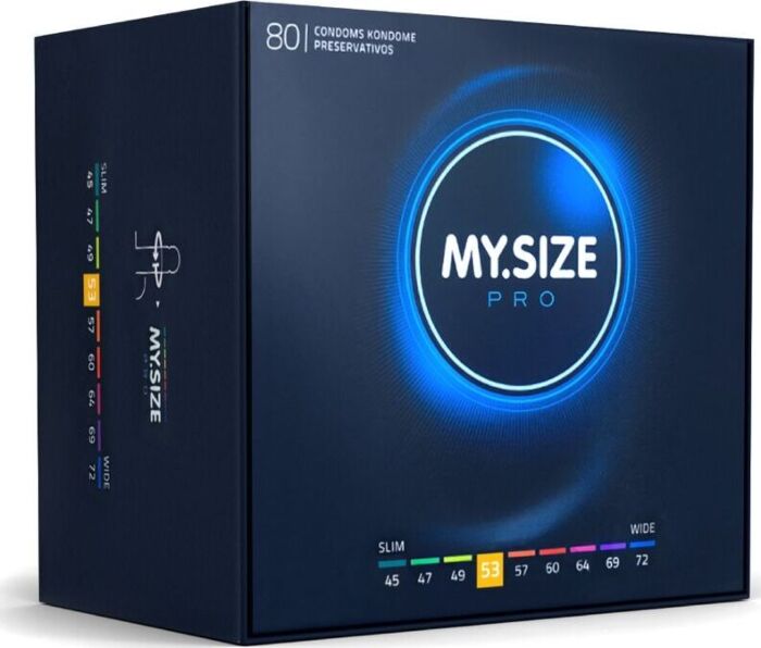 Preservativos MY SIZE PRO 53mm - Sensação Ultra-Sensível Preservativos MY SIZE PRO 53mm - Sensação Ultra-Sensível