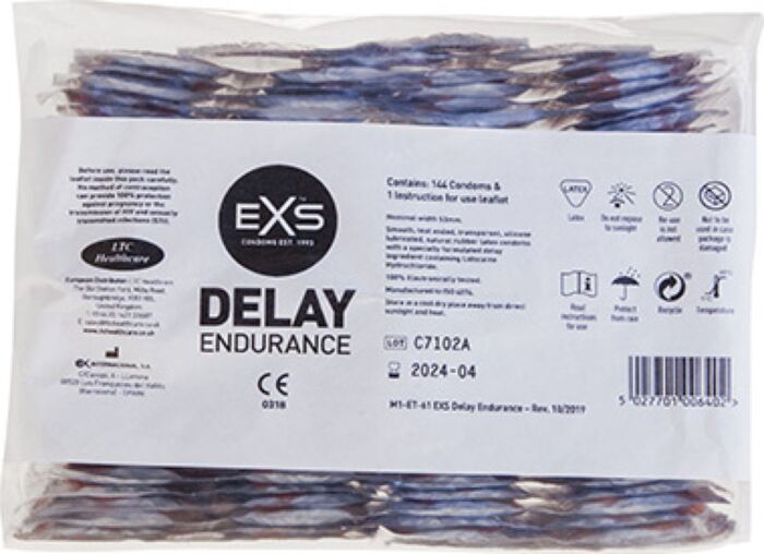 Preservativos Exs Endurance Delay 144s retardantes
