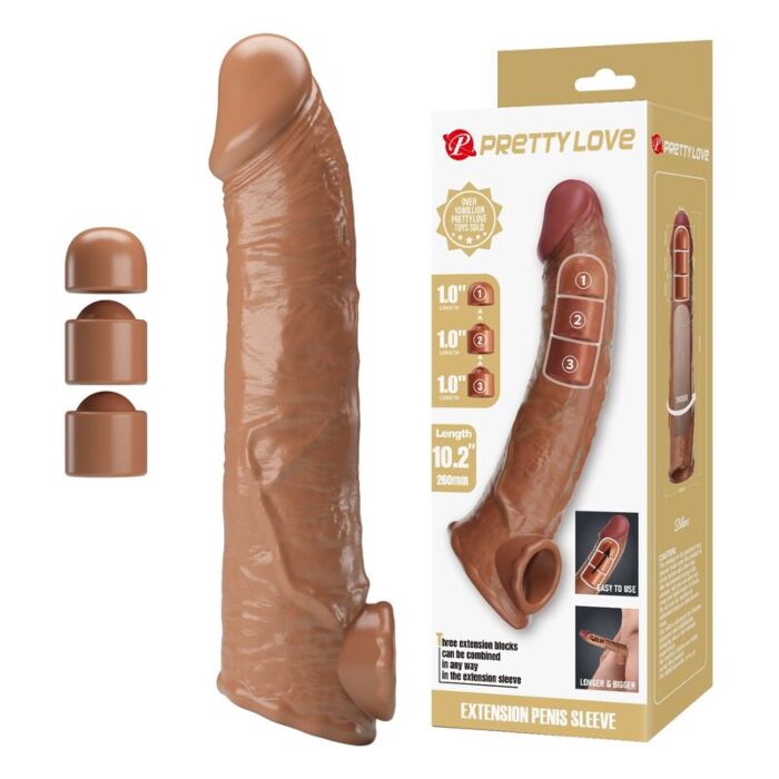Extensão Ajustável Natural para Aumento do Prazer Extensão Ajustável Natural para Aumento do Prazer