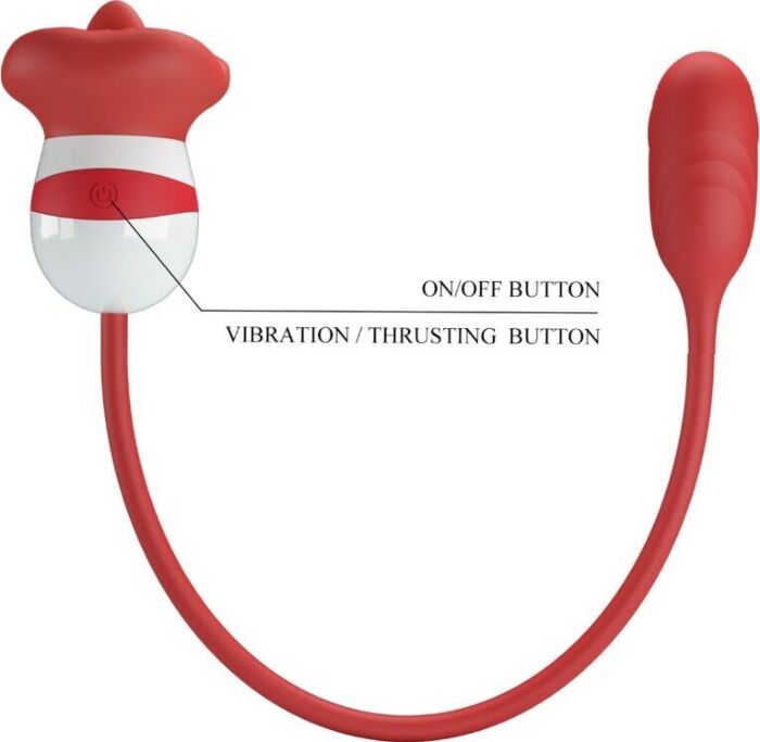 Masturbador Pretty Love Aliyah com vibração potente Masturbador Pretty Love Aliyah com vibração potente