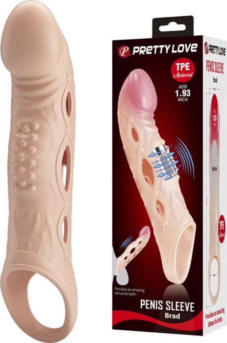 Anel Vibratório Pretty Love Brad com Bala Vibradora Anel Vibratório Pretty Love Brad com Bala Vibradora