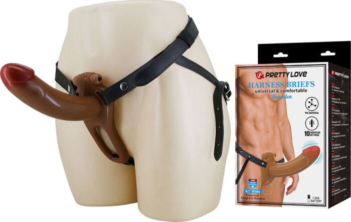 Arnês Oco Pretty Love Bradden com Vibração Arnês Oco Pretty Love Bradden com Vibração