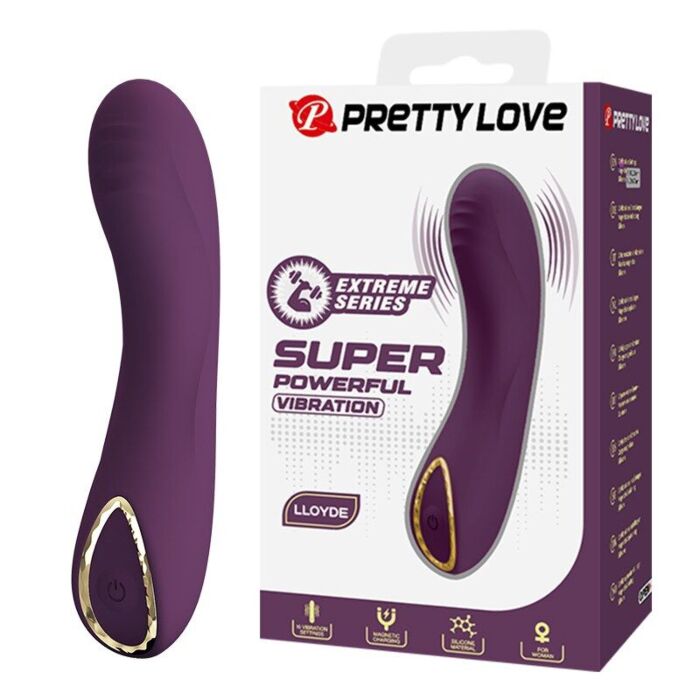 Vibrador HIGH TECH PRETTY LOVE LLOYDE 10 funções Vibrador HIGH TECH PRETTY LOVE LLOYDE 10 funções