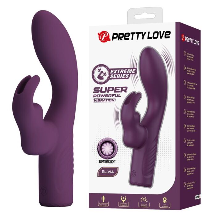 Vibrador Rabbit DILDOS OLIVIA Recarregável Vibrador Rabbit DILDOS OLIVIA Recarregável