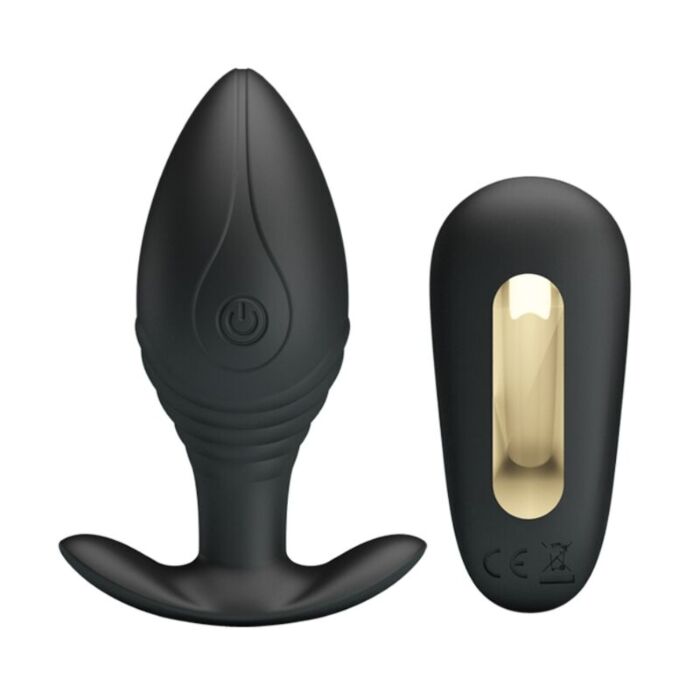 Plug Anal Recarregável Pretty Love Regina com Controle Remoto Plug Anal Recarregável Pretty Love Regina com Controle Remoto
