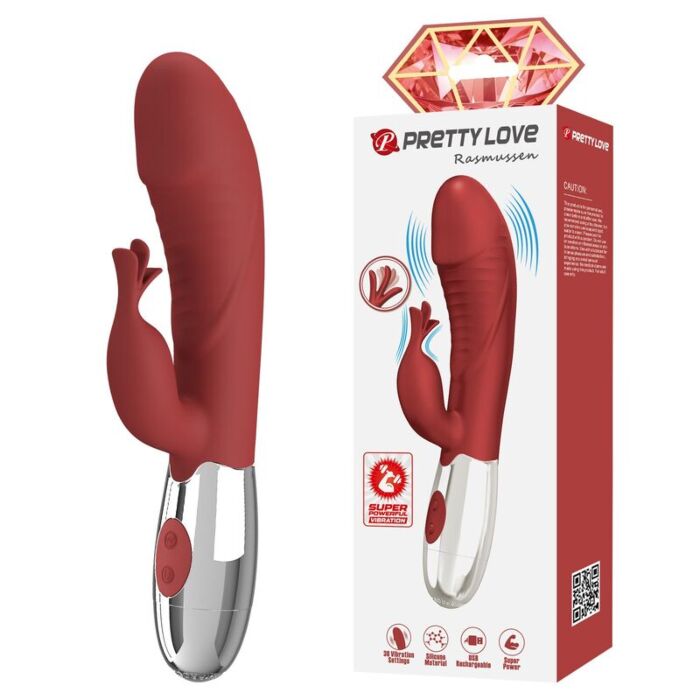 Vibrador Rabbit HIGH TECH Rosewood Vibrador Rabbit HIGH TECH Rosewood