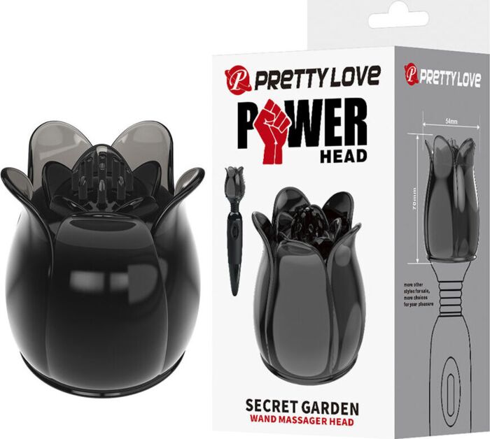 Masajeador Pretty Love Secret Garden com design ergonómico Masajeador Pretty Love Secret Garden com design ergonómico
