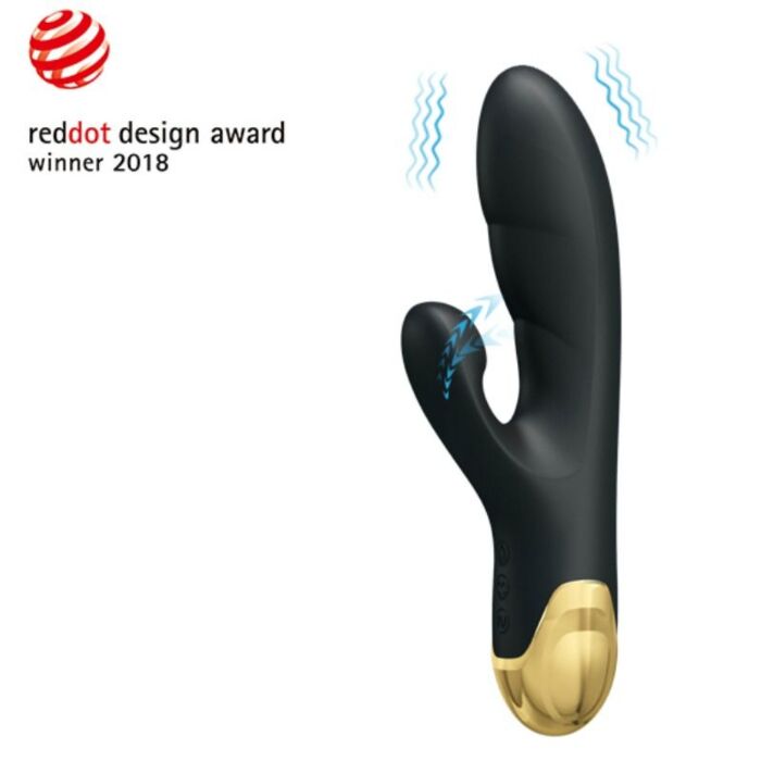 Vibrador Pretty Love Smart Naughty Play com sução e vibração Vibrador Pretty Love Smart Naughty Play com sução e vibração