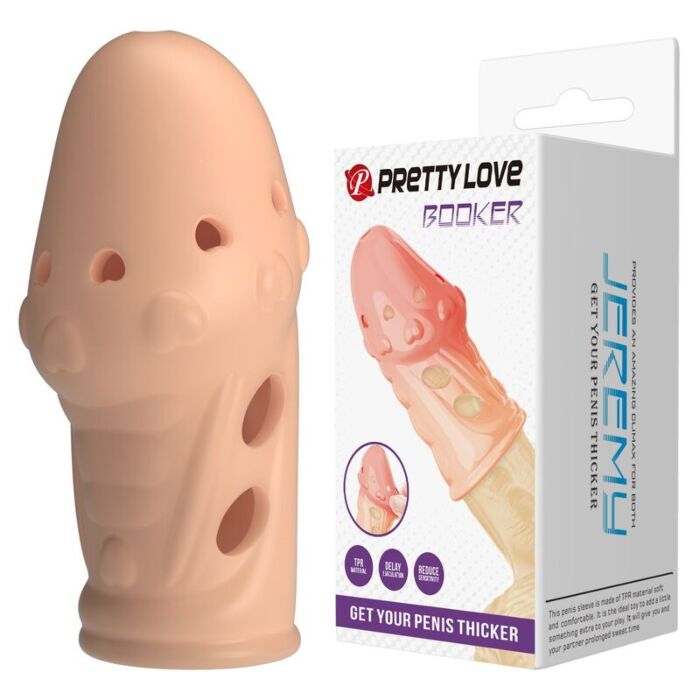 Capa Peniana PRETTY LOVE SOCKER Texturizada Capa Peniana PRETTY LOVE SOCKER Texturizada