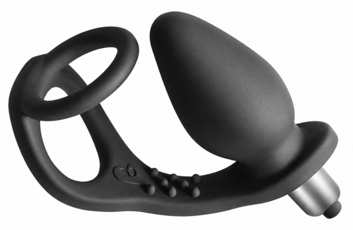 Vibrador prostático ROCKS-OFF RO-ZEN Preto Ónix