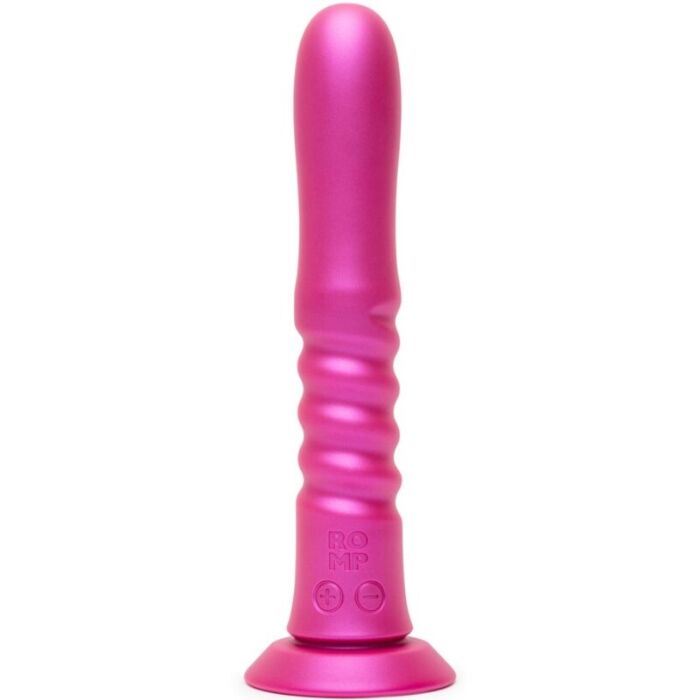 Vibrador ROMP Jiggle com Movimento de Empuxe Vibrador ROMP Jiggle com Movimento de Empuxe