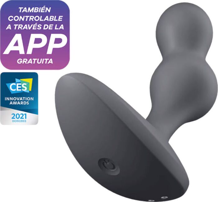 Satisfyer Deep Plug Vibrador Cinzento Satisfyer Deep Plug Vibrador Cinzento