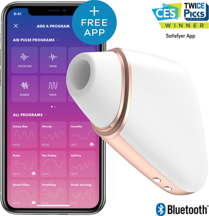 Triângulo Branco Satisfyer Triângulo Branco Satisfyer