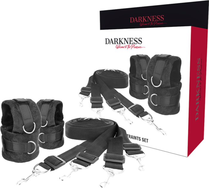 Ataduras para Cama Darkness - Versatilidade e Prazer
