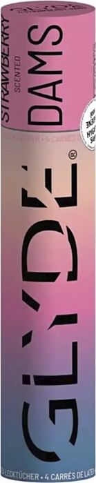 Dams de Latex Sheer Glyde Fresa - Prazer Oral Dams de Latex Sheer Glyde Fresa - Prazer Oral