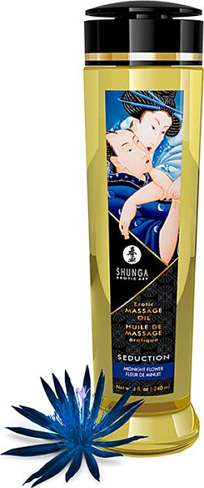 Shunga massagem com óleo de sedução erótica