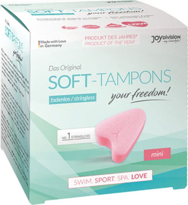 Soft Tampons Mini Caja de 3