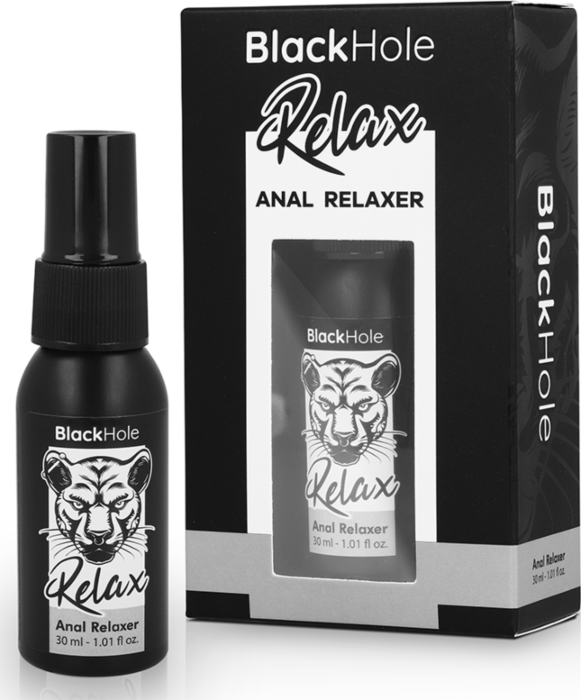 Spray Relaxante Anal Black Hole 30ml - Prazer Instantâneo Spray Relaxante Anal Black Hole 30ml - Prazer Instantâneo