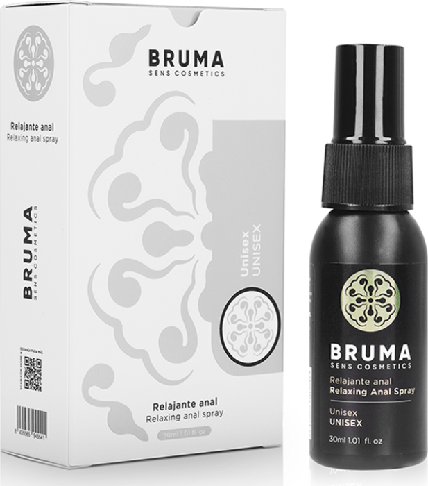 Spray Relaxante Anal Bruma 30ml Unissex Spray Relaxante Anal Bruma 30ml Unissex