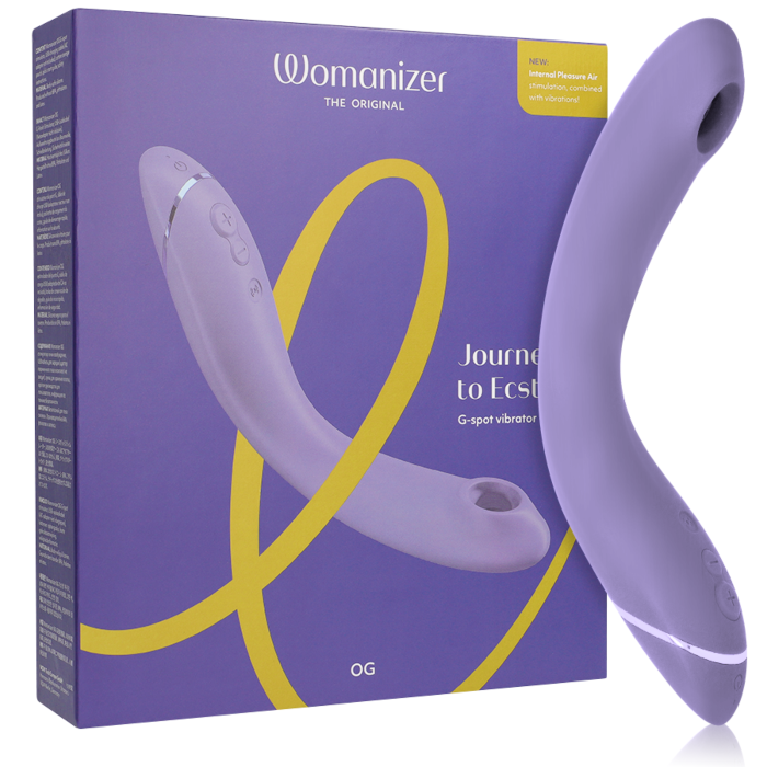 Vibrador Womanizer OG G-Spot Lila com Tecnologia de Prazer