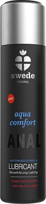 Swede Aqua Conforto Lubrificante Anal à Base de Água 120 ml