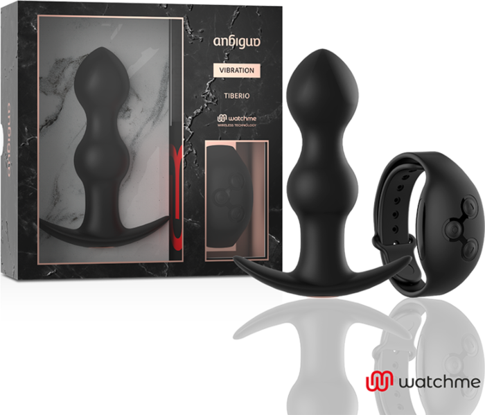 Vibrador Anal com Controlo Remoto Tiberio
