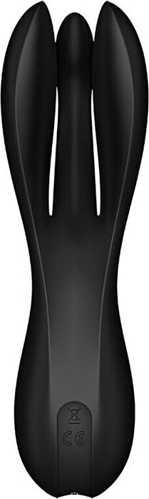 Satisfyer Threesome 2 Preto - Estimulador Clitoriano e Vaginal Satisfyer Threesome 2 Preto - Estimulador Clitoriano e Vaginal