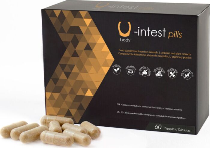 U-INTEST Pills 500COSMETICS Cuidado Digestivo Natural U-INTEST Pills 500COSMETICS Cuidado Digestivo Natural