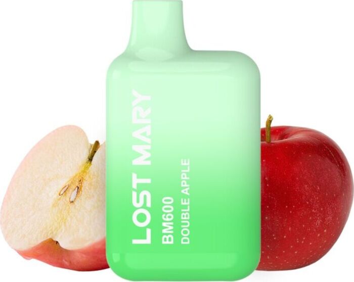 Vaper Lost Mary BM600 Doble Maçã 2% Vaper Lost Mary BM600 Doble Maçã 2%