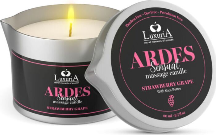 Vela de Massagem Intimateline Luxuria Uva Vela de Massagem Intimateline Luxuria Uva