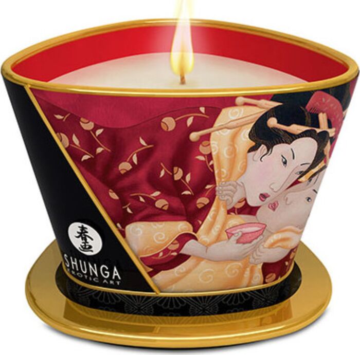 Vela de Massagem Shunga Mini Caress 170 ml