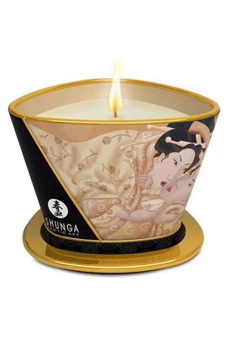 Vela de Massagem Shunga Mini Caress Baunilha