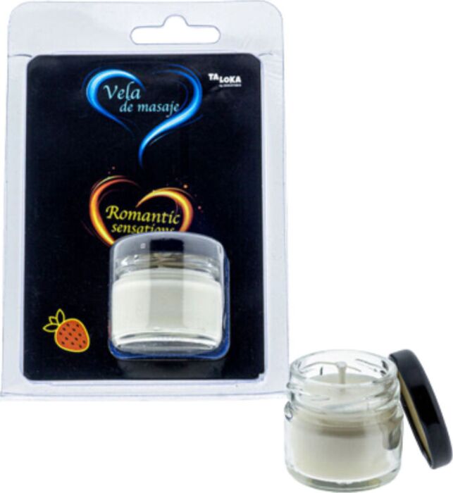 Vela de massagem de morango - 30 ml Vela de massagem de morango - 30 ml