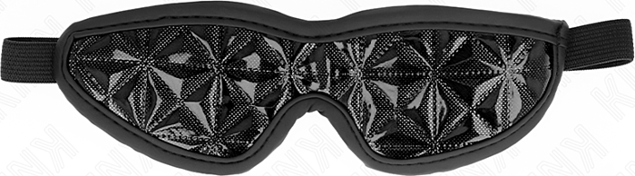 Venda KINK 20.5x6cm Diamantes Negros Elegância Venda KINK 20.5x6cm Diamantes Negros Elegância
