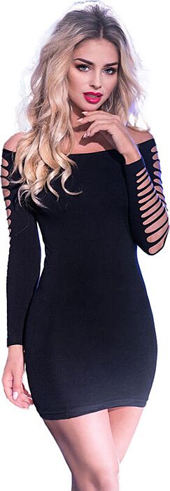 Vestido Erótico Chilirose CR 3608 Sem Costuras Vestido Erótico Chilirose CR 3608 Sem Costuras