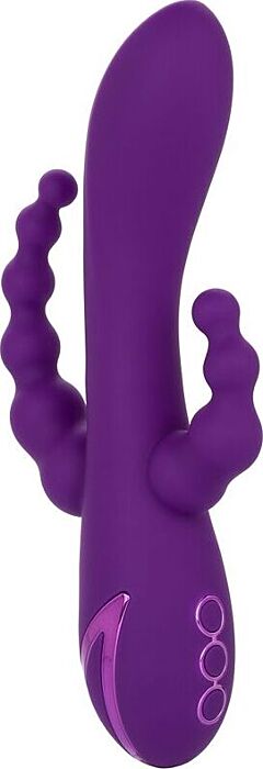 Vibrador CALEXOTICS Long Beach Bootylicious Roxo