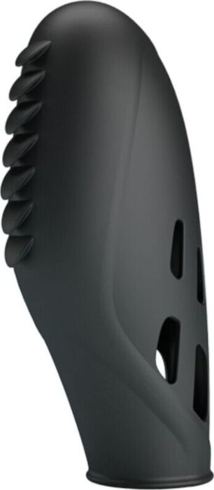 Vibrador de Dedo Pretty Love Gilo Silicona Preto