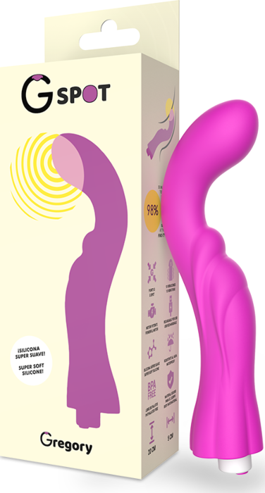 Vibrador G-SPOT Gregory | Estimulação do Ponto G.
