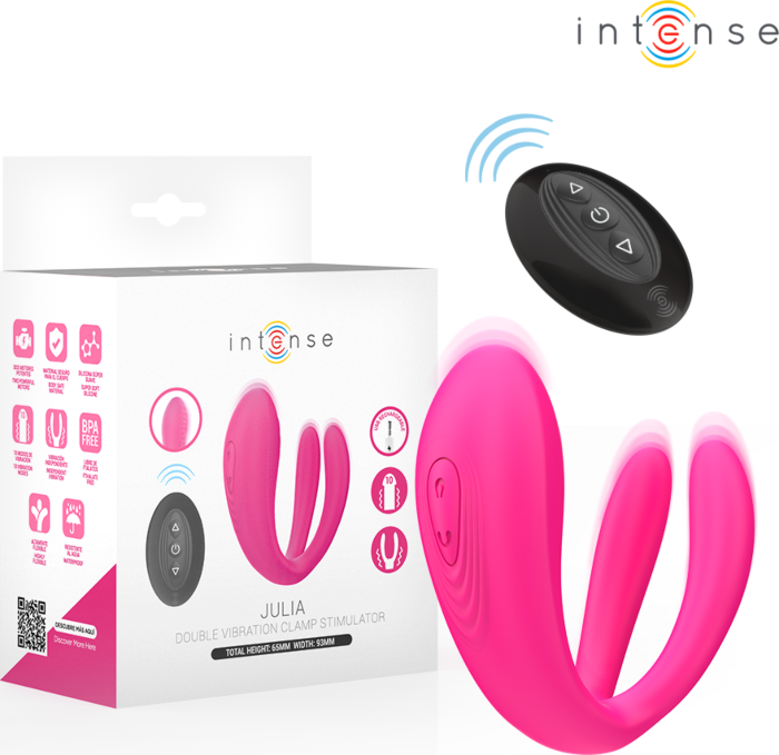 Vibrador Intense Julia Com Controle Remoto Vibrador Intense Julia Com Controle Remoto
