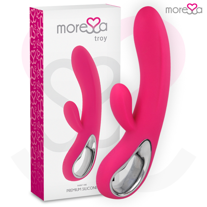 Vibrador MORESSA Troy com Estimulação Dupla e 12 Modos
