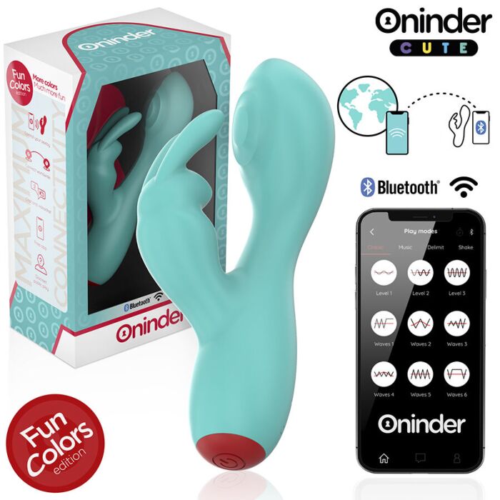Vibrador ONINDER CUTE Love Bunny Estimulador Avançado