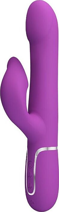 Vibrador Pretty Love BW-500012-3 Morado 4 em 1