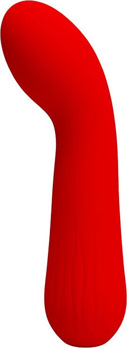 Vibrador Pretty Love Faun Vermelho Flexível