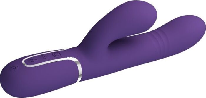 Vibrador Pretty Love Multifuncional Morado Vibrador Pretty Love Multifuncional Morado