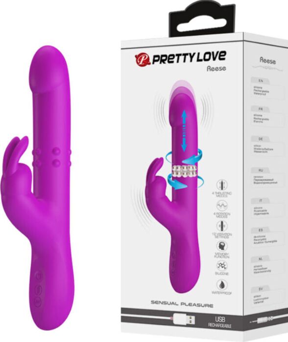 Vibrador Pretty Love Reese com Rotação | Prazer Total