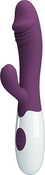 Vibrador Pretty Love Snappy G Morado - Dupla Estimulação