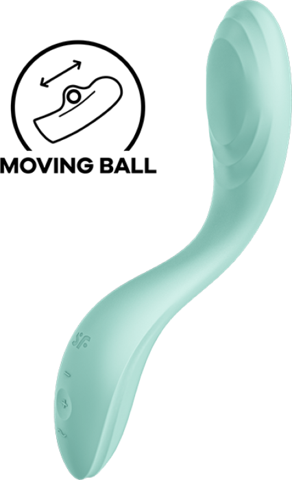 Vibrador Ponto G Verde: Rollgasm