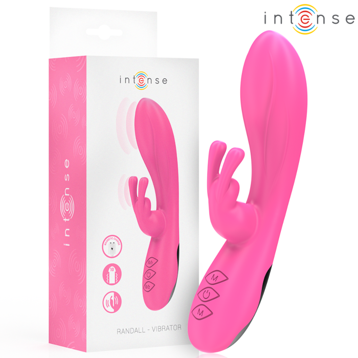 Vibrador Rabbit Intense Randall 10 Vibrações Rosa
