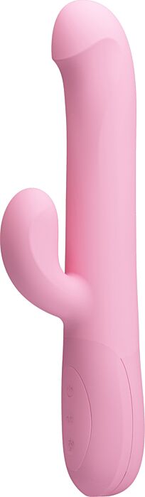 Vibrador Rabbit PARTY UP Dean com rotação Vibrador Rabbit PARTY UP Dean com rotação